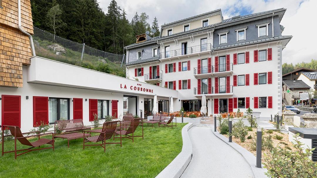Hotel Restaurant La Couronne Chamonix Eksteriør bilde